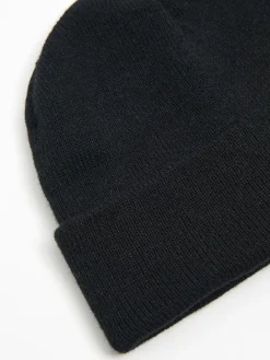 Cropp Czapki*Czarna czapka dockerka