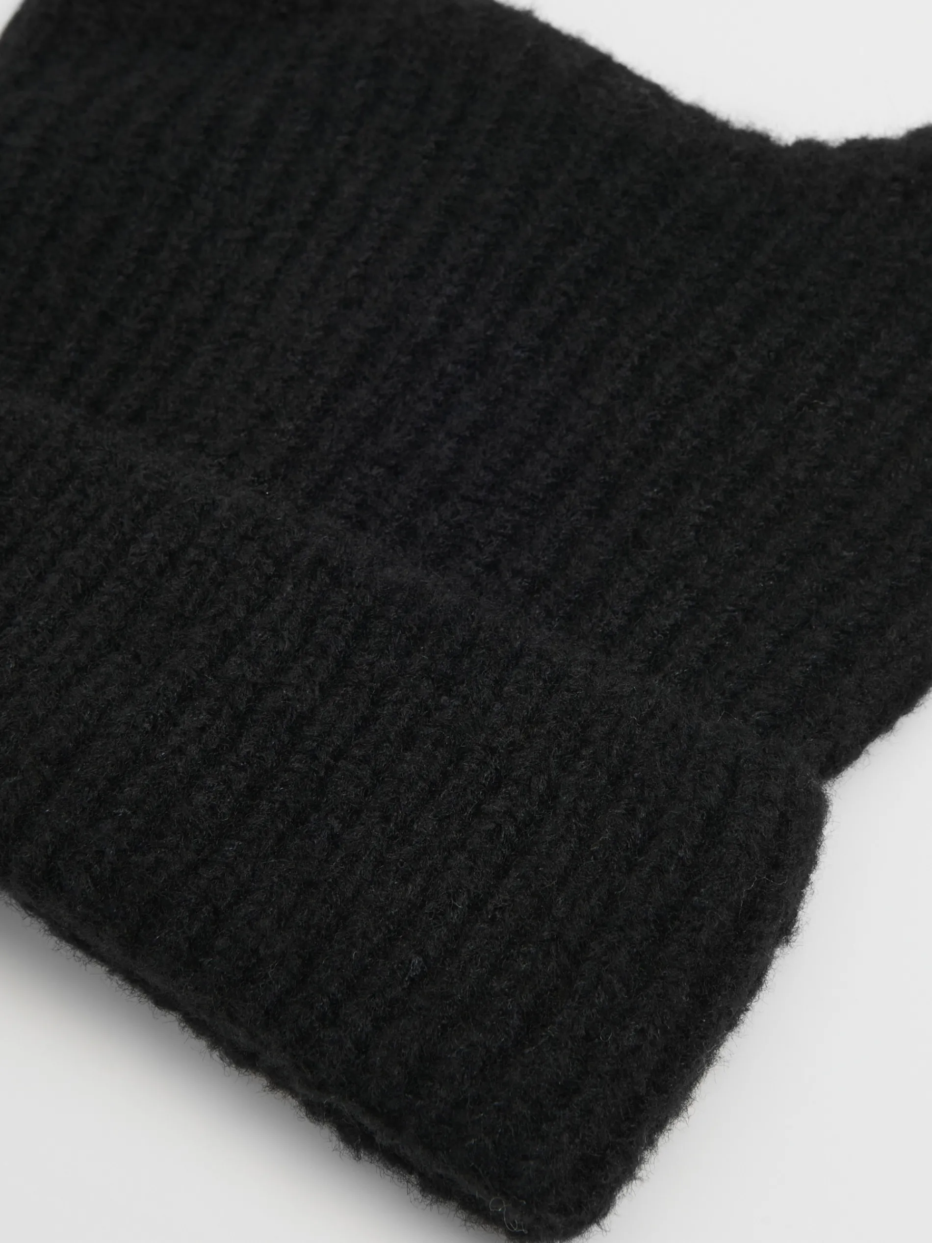 Cropp Czapki*Czarna czapka z kocimi uszkami