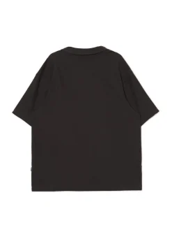 Cropp Koszulki*Czarna gładka koszulka polo