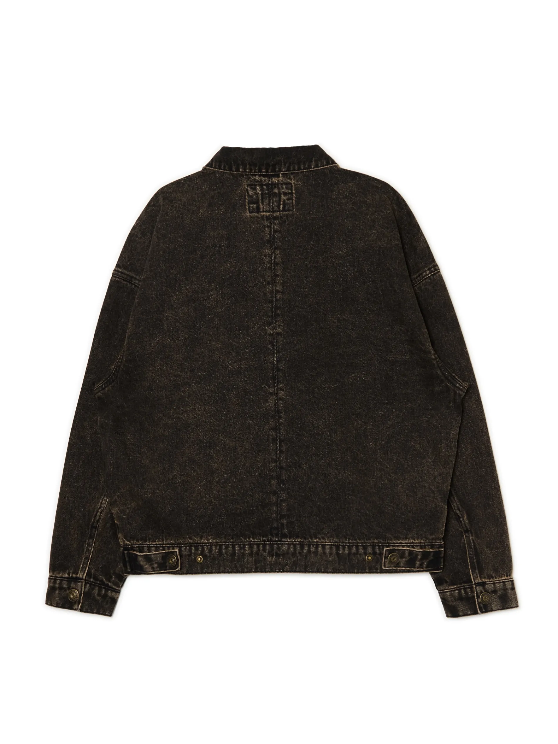 Cropp Kurtki, Płaszcze|Denim*Czarna jeansowa kurtka