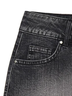 Cropp Spódnice|Sety*Czarna jeansowa spódnica mini