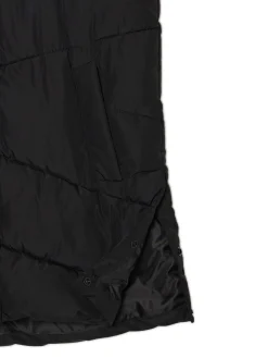 Cropp Kurtki, Płaszcze*Czarna kamizelka puffer z kapturem