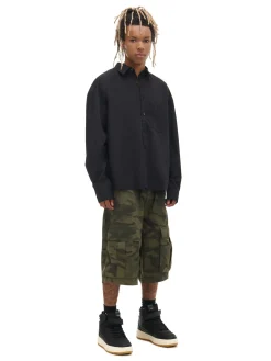 Cropp Koszule*Czarna koszula z haftem