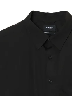 Cropp Koszule*Czarna koszula z haftem