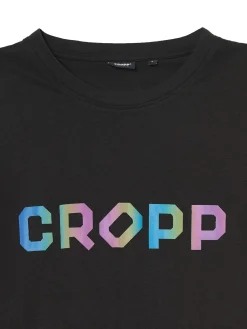 Cropp Koszulki*Czarna koszulka