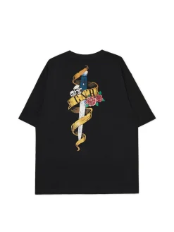 Cropp Koszulki*Czarna koszulka Guns N' Roses