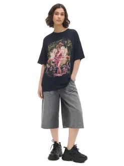 Cropp Unisex|Unisex*Czarna koszulka Melanie Martinez UNISEX