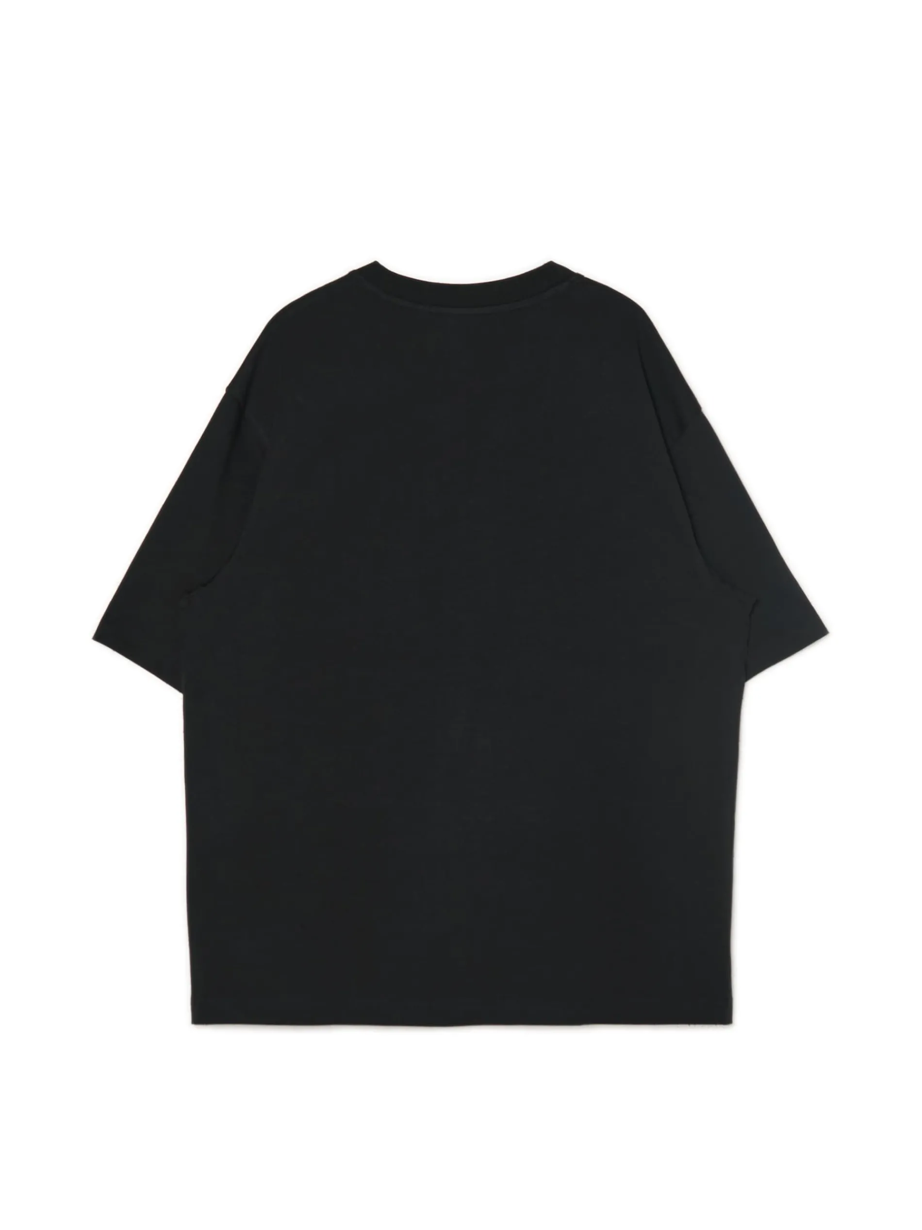 Cropp Koszulki*Czarna koszulka z haftem i sloganem