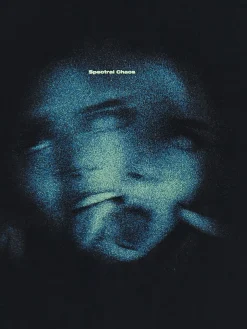 Cropp Koszulki*Czarna koszulka z printem