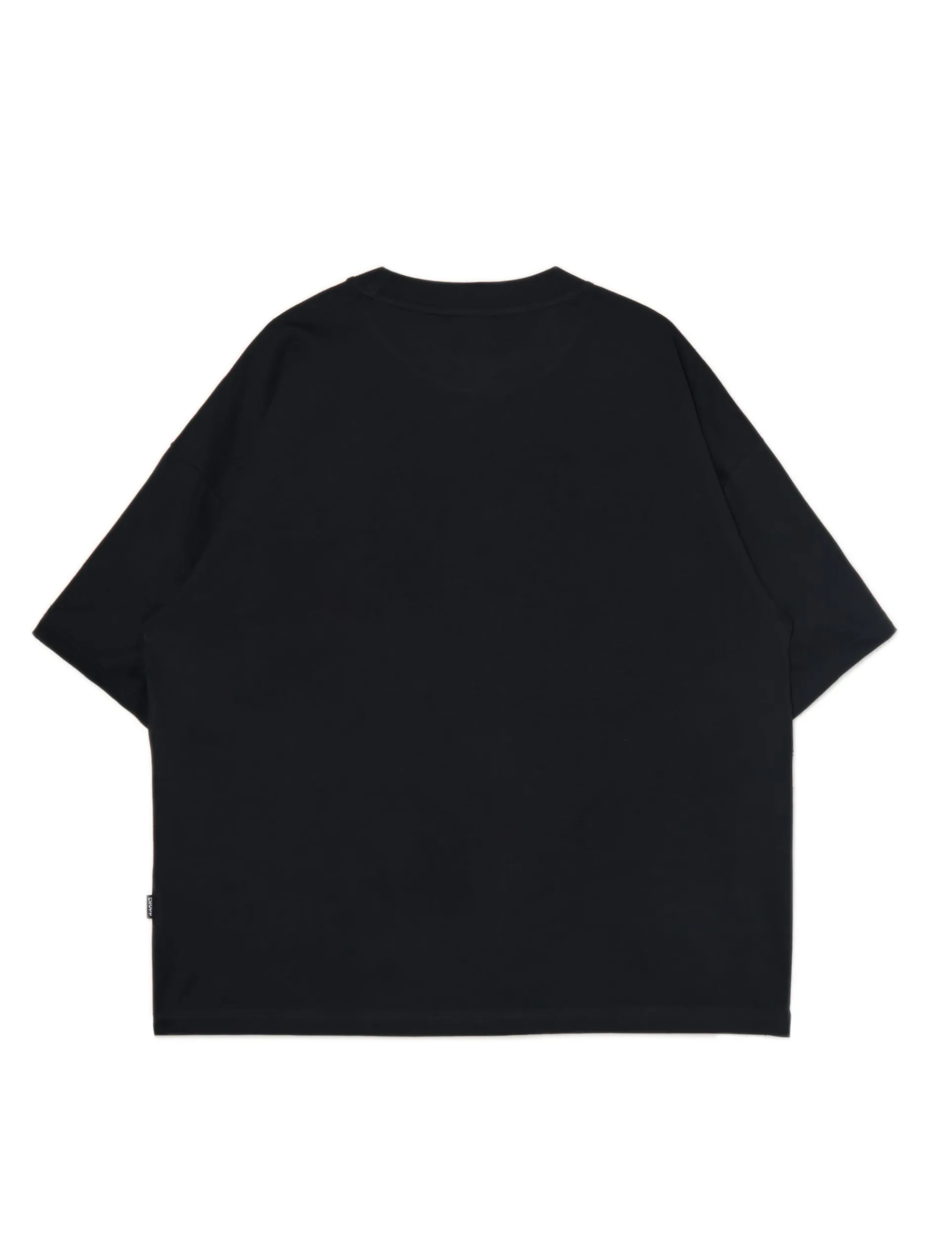 Cropp Koszulki*Czarna koszulka z printem