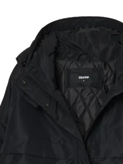 Cropp Kurtki, Płaszcze*Czarna kurtka anorak z kapturem