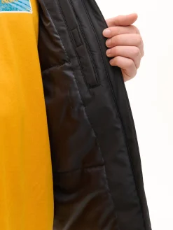 Cropp Kurtki, Płaszcze*Czarna kurtka basic z kapturem