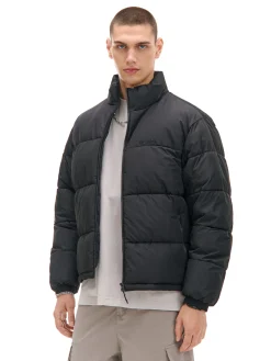 Cropp Kurtki Zimowe|Kurtki, Płaszcze*Czarna kurtka puffer