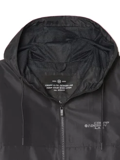 Cropp Kurtki, Płaszcze*Czarna kurtka z kapturem