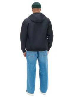 Cropp Kurtki, Płaszcze*Czarna kurtka z kapturem