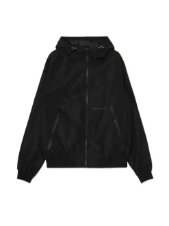 Cropp Kurtki, Płaszcze*Czarna lekka kurtka z kapturem