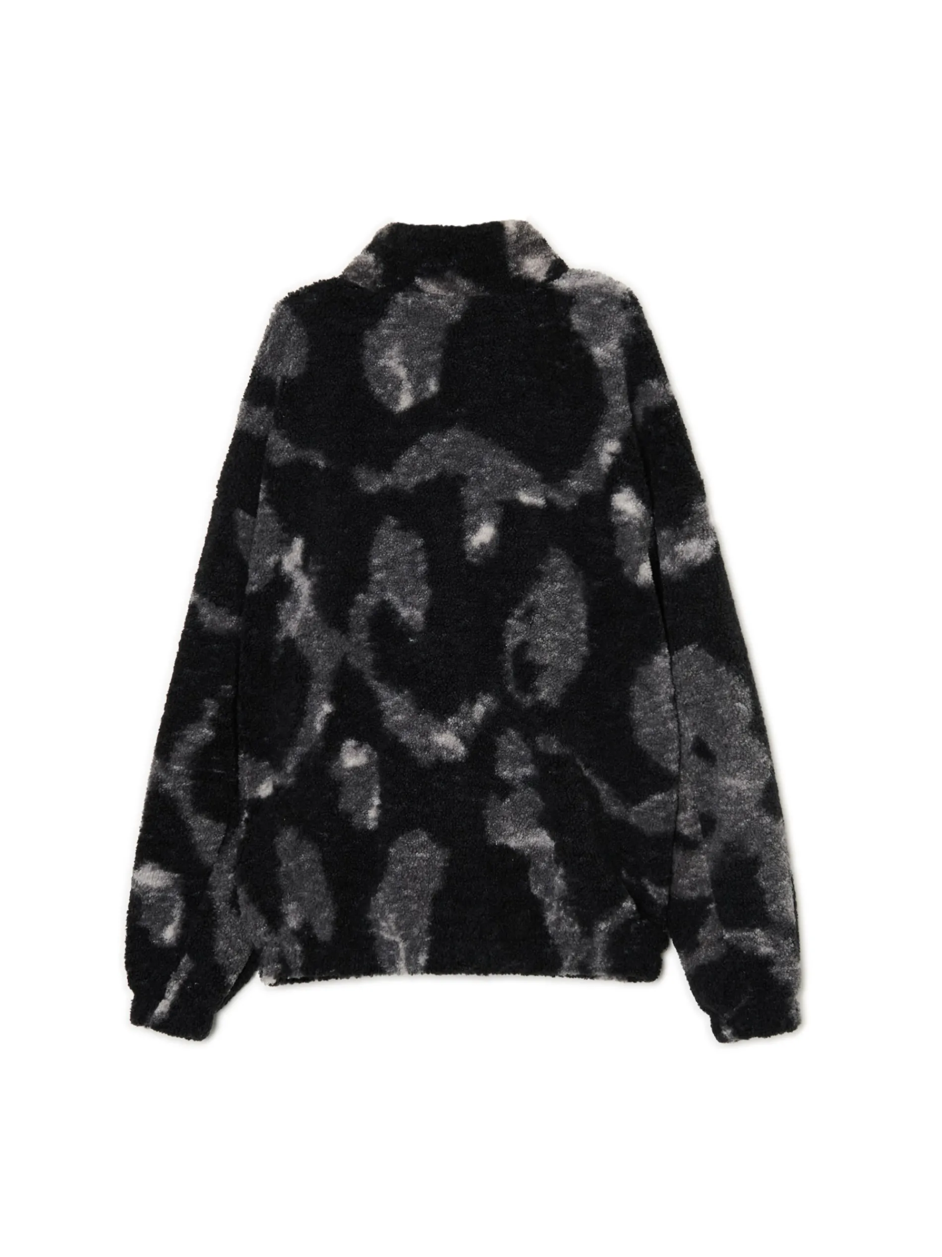 Cropp Bluzy*Czarna polarowa bluza ze stójką