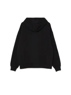 Cropp Bluzy*Czarna rozpinana bluza oversize