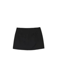 Cropp Spódnice*Czarna spódnica mini z wiskozą