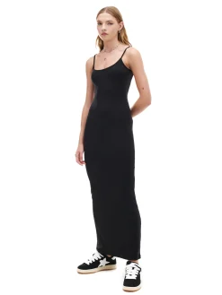 Cropp Sukienki, Kombinezony*Czarna sukienka maxi