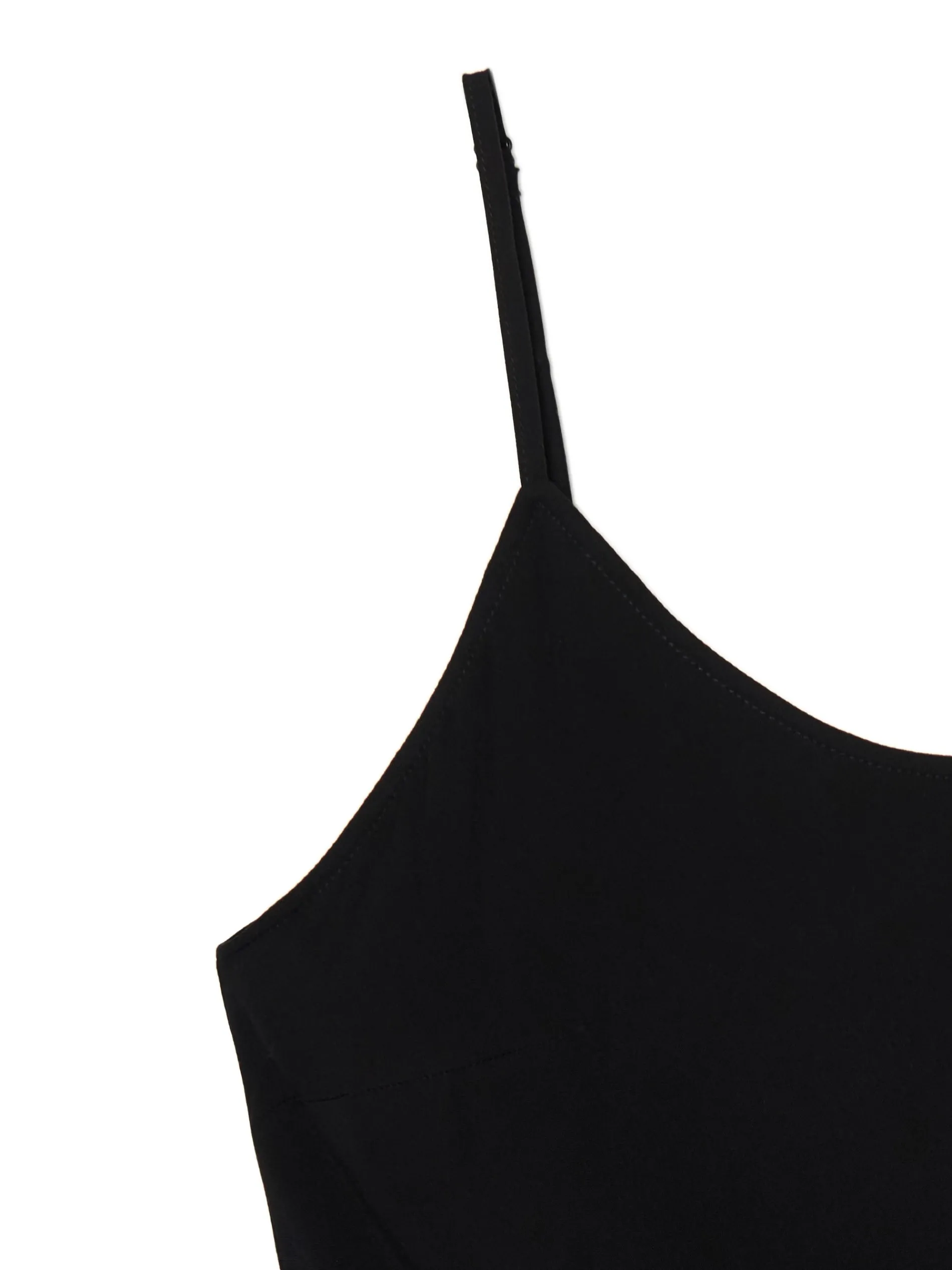 Cropp Sukienki, Kombinezony*Czarna sukienka maxi z wiskozy