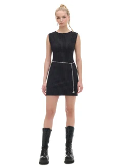 Cropp Sukienki, Kombinezony*Czarna sukienka mini