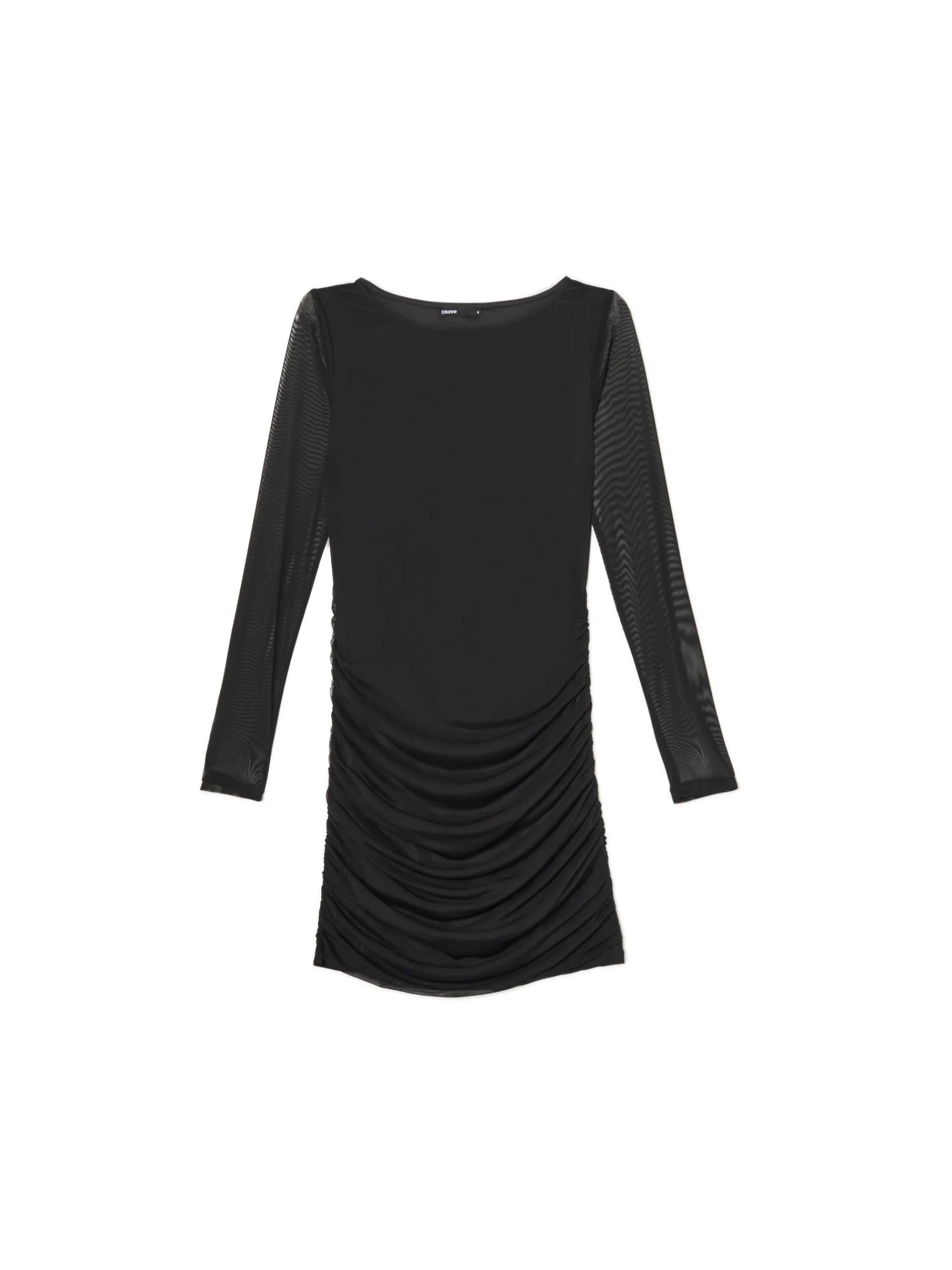 Cropp Sukienki, Kombinezony*Czarna sukienka mini