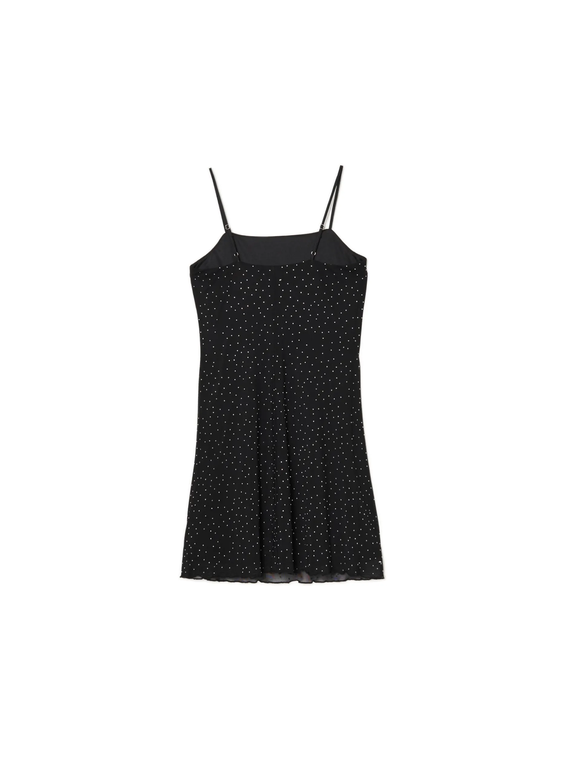 Cropp Sukienki, Kombinezony*Czarna sukienka mini z kryształkami