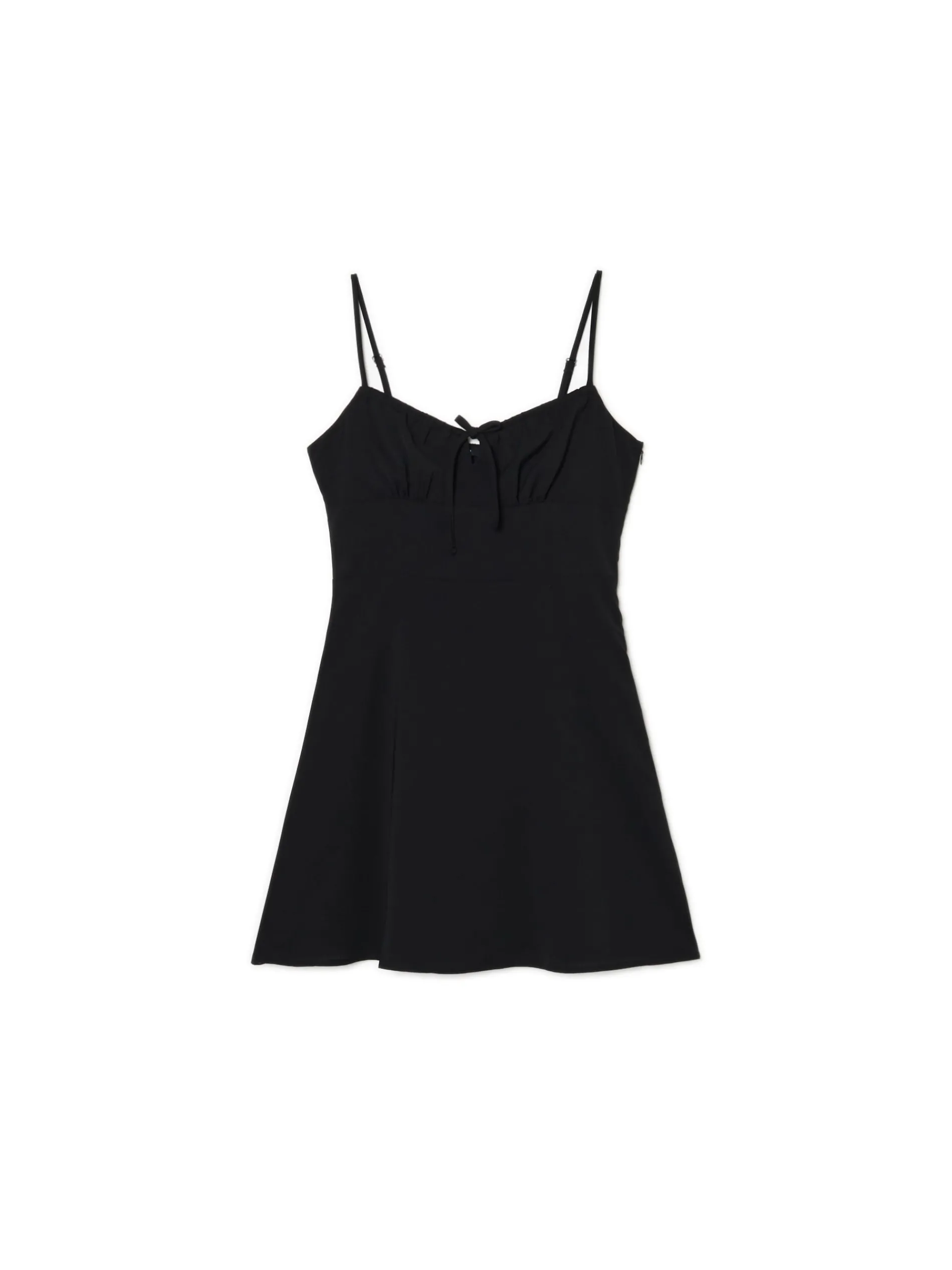 Cropp Sukienki, Kombinezony*Czarna sukienka z kokardką