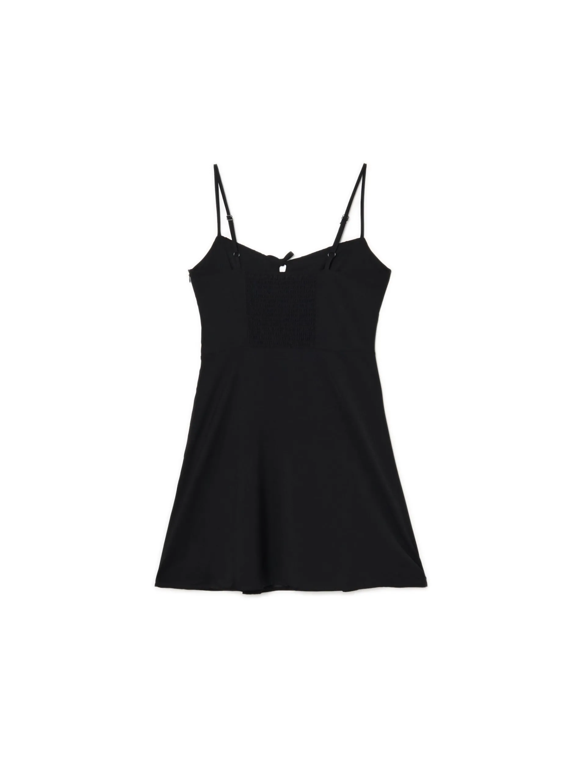 Cropp Sukienki, Kombinezony*Czarna sukienka z kokardką