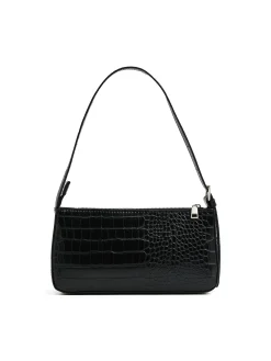 Cropp Torby, Plecaki*Czarna torebka z imitacji skóry