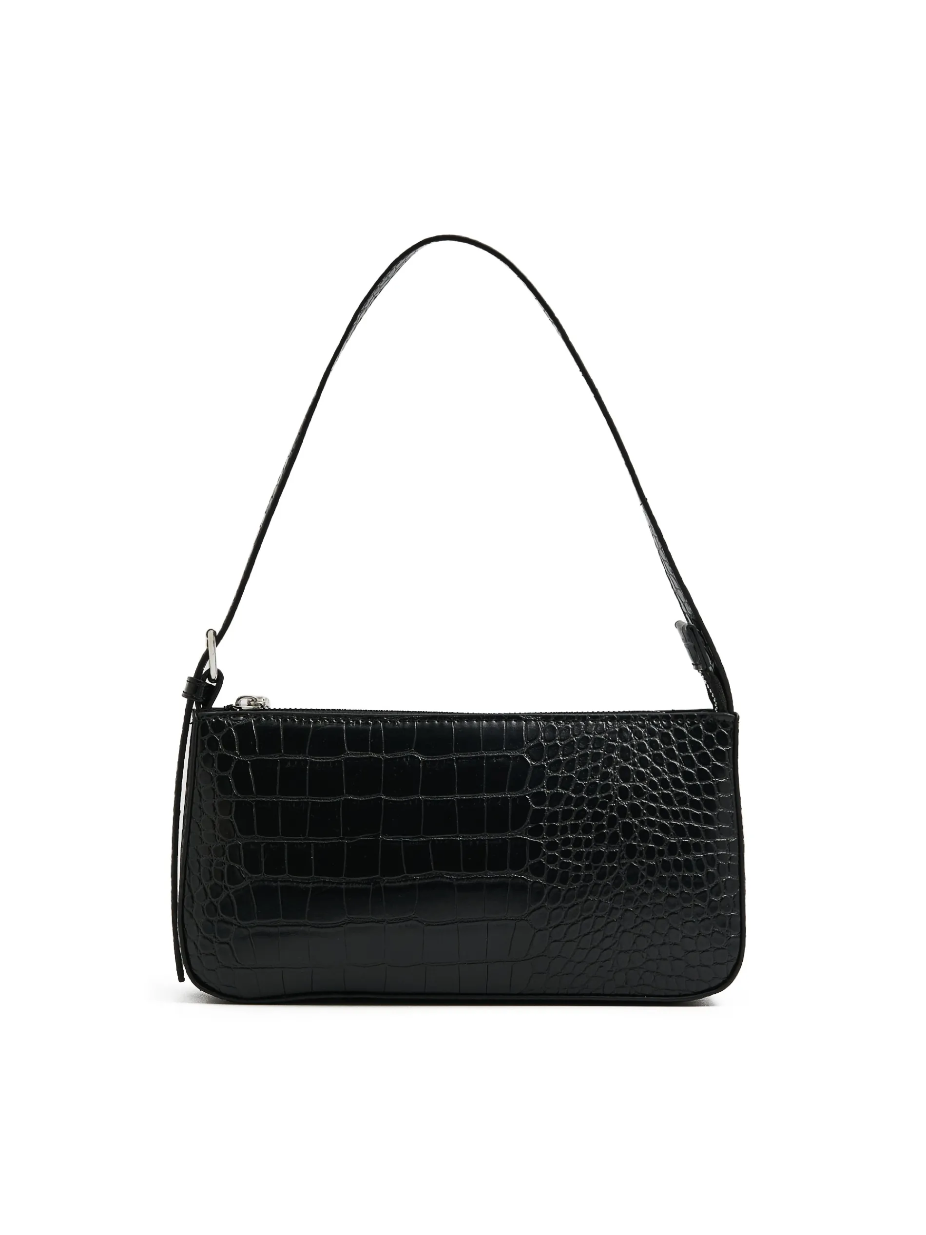 Cropp Torby, Plecaki*Czarna torebka z imitacji skóry