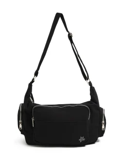 Cropp Torby, Plecaki*Czarna torebka z kieszonkami