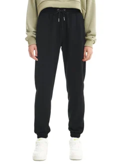 Cropp Spodnie*Czarne dresowe joggery