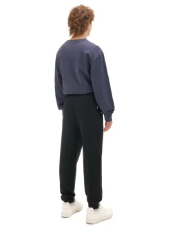 Cropp Spodnie*Czarne dresowe joggery regular