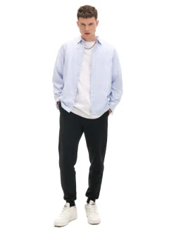 Cropp Spodnie|Sety*Czarne dresowe joggery regular