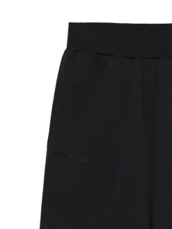 Cropp Spodnie*Czarne dresowe joggery z nadrukiem