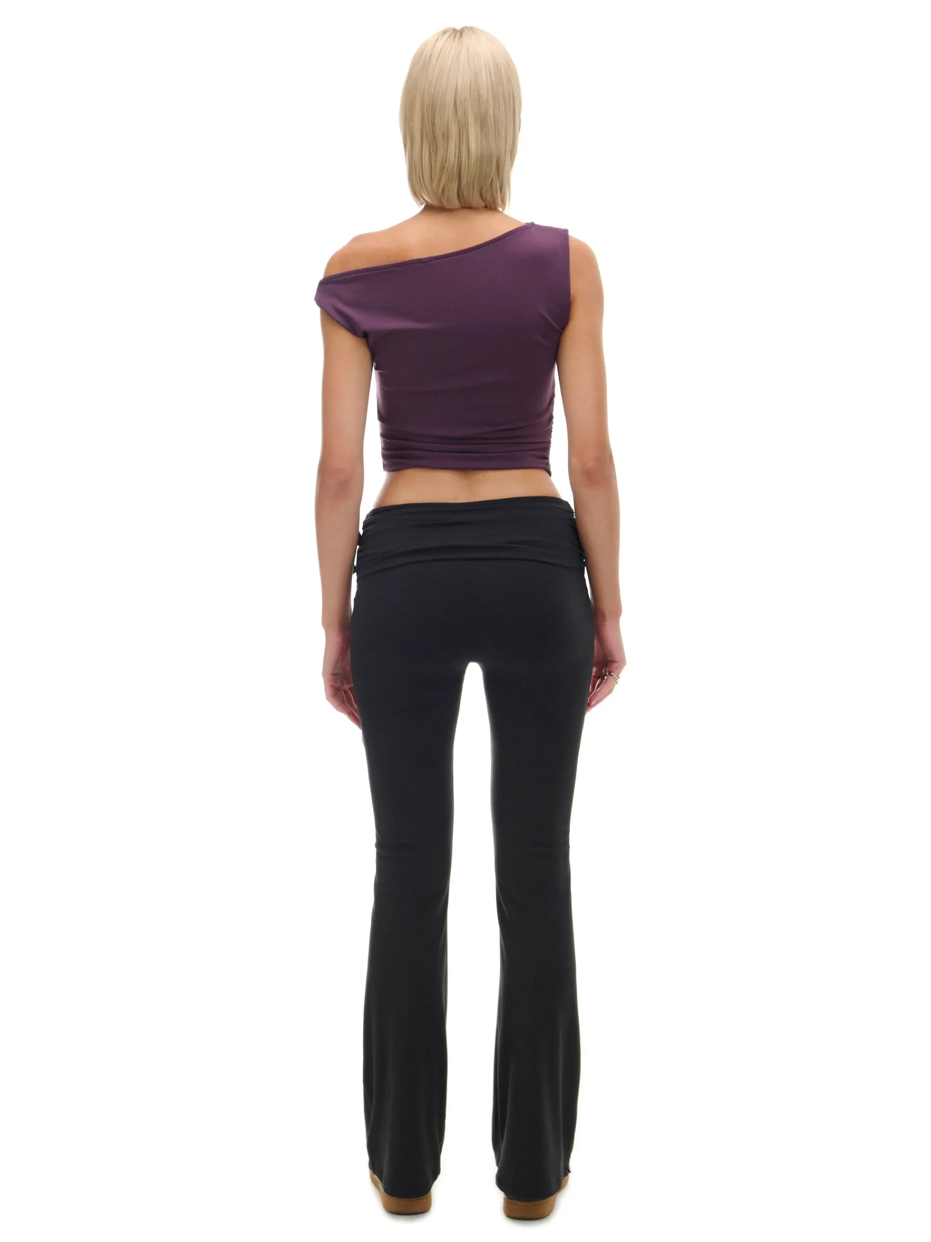 Cropp Spodnie|Sety*Czarne dresy z ozdobną zakładką