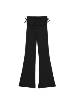 Cropp Spodnie|Sety*Czarne dresy z ozdobną zakładką