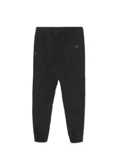 Cropp Jeansy*Czarne jeansowe joggery