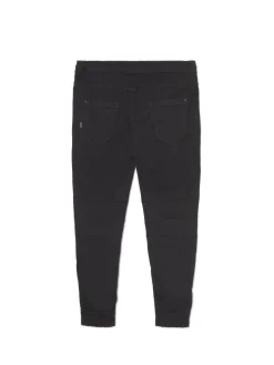 Cropp Jeansy*Czarne jeansowe joggery