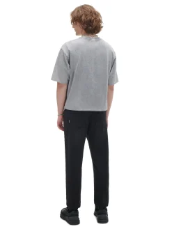 Cropp Jeansy*Czarne jeansowe joggery