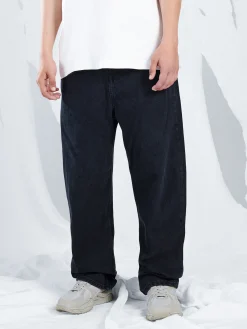 Cropp Jeansy|Baggy*Czarne jeansy baggy