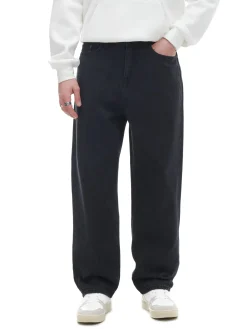 Cropp Jeansy|Baggy*Czarne jeansy baggy