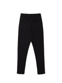 Cropp Jeansy*Czarne jeansy mom slim
