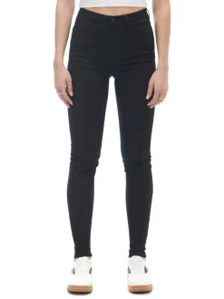 Cropp Jeansy*Czarne jeansy push up TALL