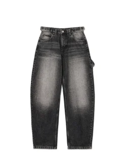 Cropp Jeansy*Czarne jeansy skater