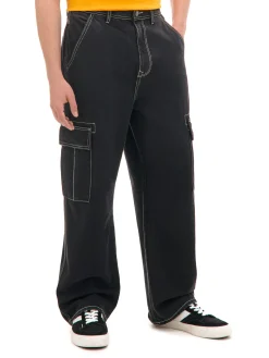 Cropp Jeansy|Baggy*Czarne jeansy super baggy