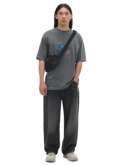 Cropp Jeansy|Baggy*Czarne jeansy super baggy