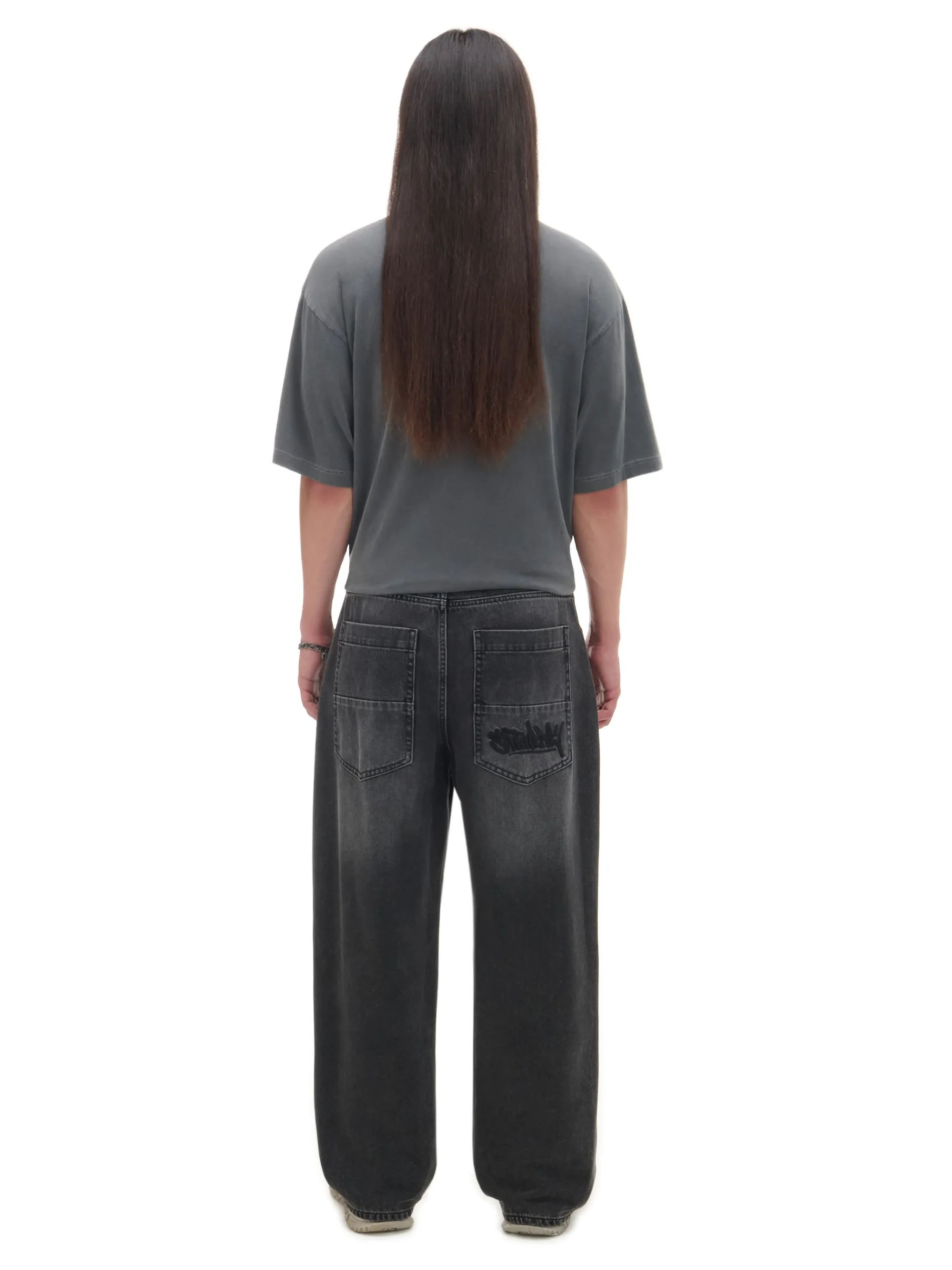 Cropp Jeansy|Baggy*Czarne jeansy super baggy